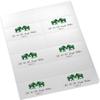Indian Elephants Printable Place Cards, Hunter Green (Choose Color), Set of 60 (10 Sheets), Laser & Inkjet Printers - Wedding, Party, Dinner, and Special Events - Made in the USA view 4