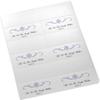 Intertwined Star of David Flourish Jewish Printable Place Cards, Navy (Choose Color), Set of 60 (10 Sheets), Laser & Inkjet Printers - Wedding, Party, Dinner, and Special Events view 4