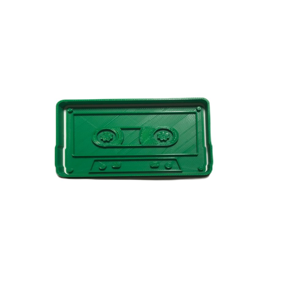 Cassette Tape Fondant Cookie Cutter AND Stamp #1571
