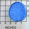 Brain Fondant Cookie Cutter AND Stamp #1634 view 2