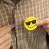 Magnet America No Bullying Button with Magnetic Badge Back Is 3" x 3" Made For Clothing view 3