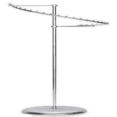 29 Ball Apparel Spiral Garment Display Rack Chrome Finish Hang T-shirts, 63 Inch by 29 ball apparel