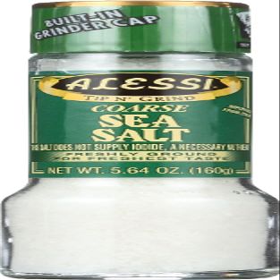 Alessi Grainder - Coarse Sea Salt - Large - 5.64 oz