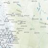 Canada Ski Resorts Map 24x36 Poster (Natural Earth) view 2