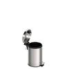 Tramontina 3L Pedal Bin  Stainless Steel Bathroom Bin with Lid, 17 cm Diameter x 27 cm Height, 94538103 view 2