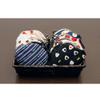 Prairie Dog Japanese Furoshiki Japanese Accessories Gamaguchi Pouch (3.3 Size, Onion Strap), Size: Approx. 4.9 x 4.3 x 1.2 inches (12.5 x 11 x 3 cm) view 2