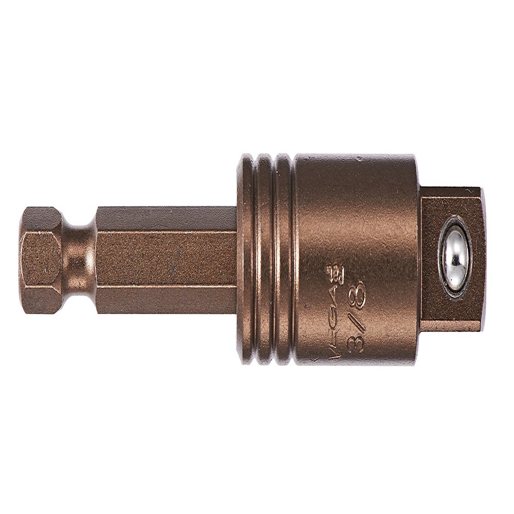 VEGA Industries P175QADB38 Professional Grade Impactech 3/8" Quick Release Socket Adapter, Ball Type, 3", Gunmetal Bronze