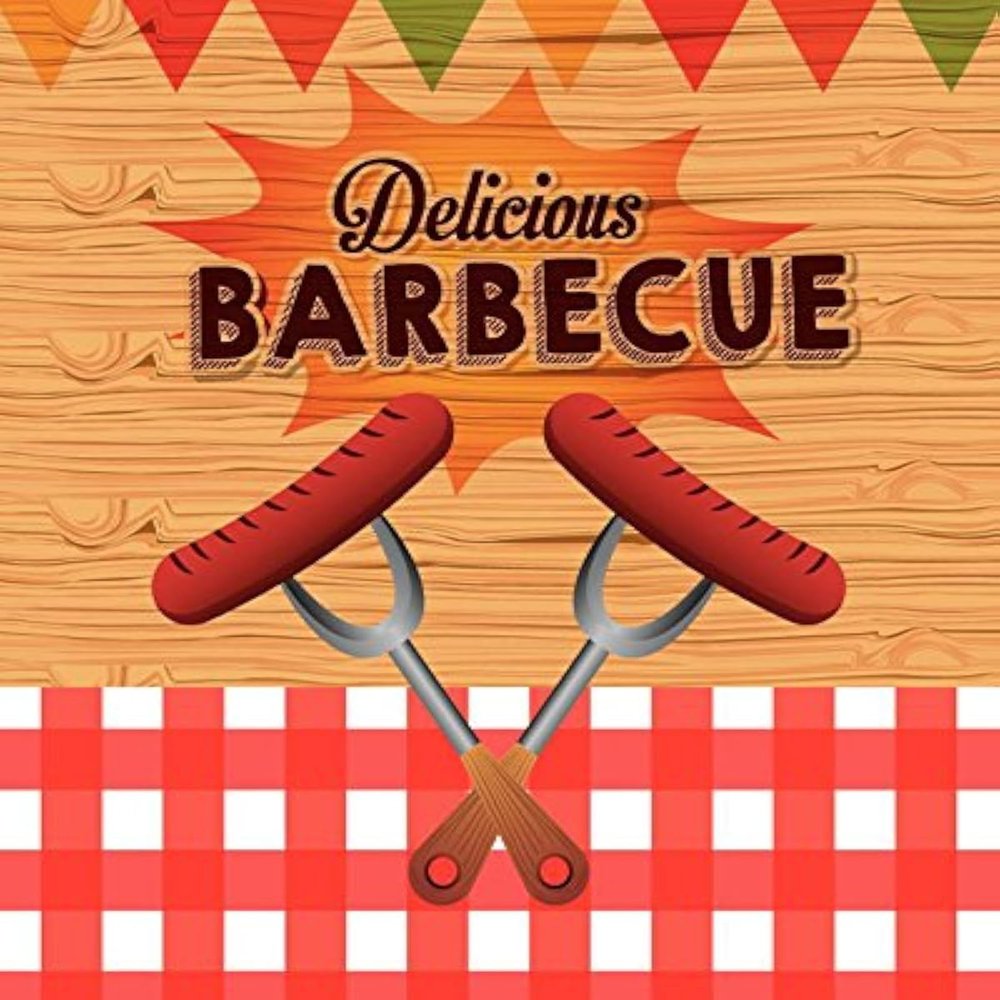 Papillon BBQ Mat hygienic, 49 x 39 x 0.5 cm, Delicious Barbecue