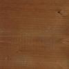 A & L Furniture Traditional Table with 2 Benches with Umbrella Hole, Mushroom Stain view 1
