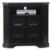 American Heartland Poplar Corner TV Cart in Yellow view 1