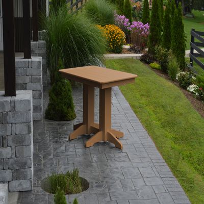 A & L Furniture Dining Table without Hole, Cedar