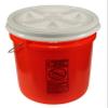 Orange 5 Gallon 90 mil Bucket with Gamma Seal Lid (White) view 1