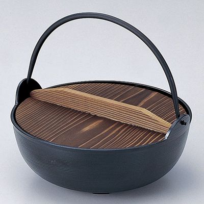 Aluminum Country Pot, 11.8 inches (30 cm), 7.9 oz (2040 g), Kitchen Supplies, Restaurant, Stylish, Tableware, Commercial Use