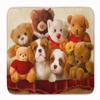 Caroline's Treasures PTW2050RUG Cavalier Spaniel Friends Forever Machine Washable Memory Foam Mat, Bathroom Rug, Non-Slip Bath Mat, Durable Thick Washable Rugs for Kitchen, Bathroom Quick Dry, Decorat view 1