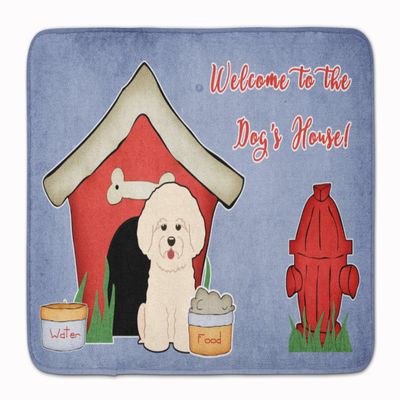 Caroline's Treasures BB2829RUG Dog House Collection Bichon Frise Machine Washable Memory Foam Mat, Bathroom Rug, Non-Slip Bath Mat, Durable Thick Washable Rugs for Kitchen, Bathroom Quick Dry, Decorat
