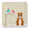 Caroline's Treasures BB2592RUG Between Friends English Bulldog - Red and White Machine Washable Memory Foam Mat, Bathroom Rug, Non-Slip Bath Mat, Durable Thick Washable Rugs for Kit view 1