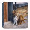Caroline's Treasures BDBA0016RUG Bassets Basset Hound Machine Washable Memory Foam Mat, Bathroom Rug, Non-Slip Bath Mat, Durable Thick Washable Rugs for Kitchen, Bathroom Quick Dry, Decorative Artwork view 1