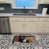 Caroline's Treasures BDBA0016RUG Bassets Basset Hound Machine Washable Memory Foam Mat, Bathroom Rug, Non-Slip Bath Mat, Durable Thick Washable Rugs for Kitchen, Bathroom Quick Dry, Decorative Artwork view 3