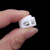 uxcell Plastic Spring Stop Double Holes Lanyard Cord Locks End Fastener view 2