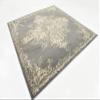 Unique Loom Tuareg Collection Vintage Distressed Traditional Center Medallion Area Rug (8' 0 x 8' 0 Square, Gray/ Beige) view 4