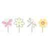 Spring Cupcake Muffin Set with Flower Motif Set view 3