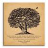 11x14 Mounted Canvas Art Print - Personalized Mother of Groom Thank You Gift The Love of Your Family Second Greatest Blessing for Parents Wedding Poem - With Gift Wrapping LTC-C1157 view 1