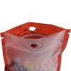 100PCS Matte Clear/Orange/Silver Metallic Mylar Foil Flat Zip Top Bags 12x20cm (4.7x7.8") view 3