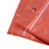 100PCS Matte Clear/Orange/Silver Metallic Mylar Foil Flat Zip Top Bags 12x20cm (4.7x7.8") view 4