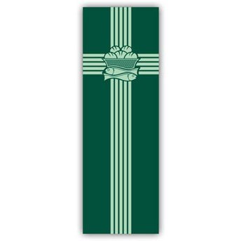 Indoor Banner with Eucharist Symbol