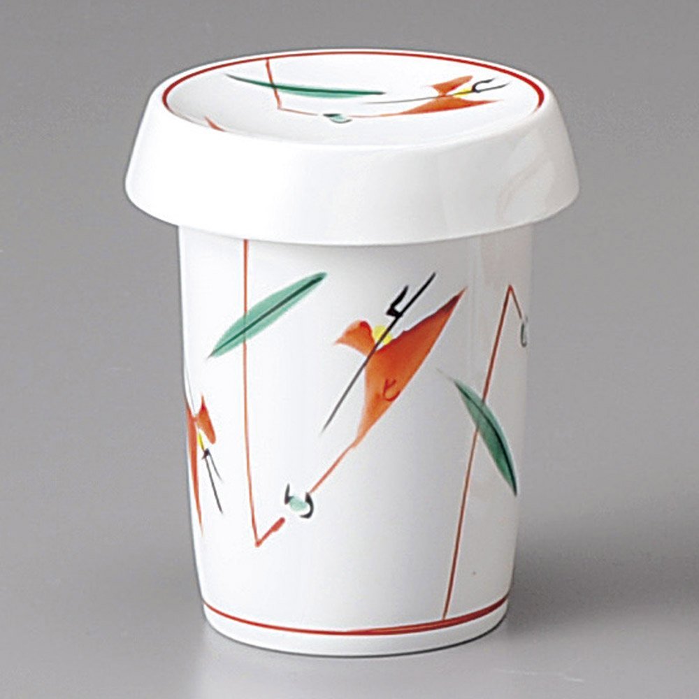  Akae Tsuyu Grass Fin Liquor [6.2 x 9.5 cm 170cc 224 g] [Fin Sake] Strengthening | Ryotei Ryokan Japanese Tableware Restaurant Stylish Tableware Commercial Use