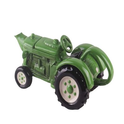 Blue Sky Ceramic 10.75" x 5.25" x 4.5" Green Tractor Teapot