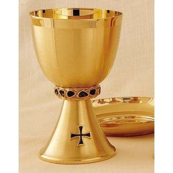 Religious Supply Chalice and Ciborium (Sold Separately)