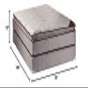 Dream Solutions USA Spinal Dream Plush Pillow Top (Eurotop) Mattress and Box Spring Set (King Size) Sleep System with Enhanced Cushion Support- Fully Assembled, Great for Your Back view 2