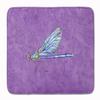 Caroline's Treasures 8865RUG Dragonfly on Purple Machine Washable Memory Foam Mat, Bathroom Rug, Non-Slip Bath Mat, Durable Thick Washable Rugs for Kitchen, Bathroom Quick Dry, Decorative Artwork, view 1