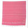 Bersuse Towels Anatolia XL Beach Blanket Throw Blanket Turkish Towel 100% Cotton Extra-Large Quick-Dry Lightweight Premium Peshtemal Towel - 61x82 Inches, Pink (Set of 3) view 1