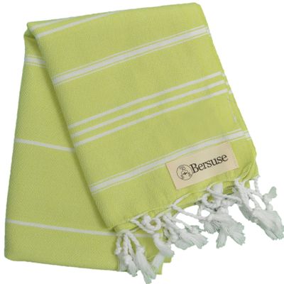 Bersuse Anatolia Bathroom Hand Towels - Premium Cotton Hand Towel for Face - Absorbent, Soft, Lightweight, Space-Saving, Quick-Drying Decorative Turkish Hand Towels - (Set of 12)