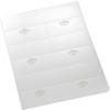 Linked Hearts Printable Place Cards, Sage (Choose Color), Set of 60 (10 Sheets), Laser & Inkjet Printers - Wedding, Party, Dinner, and Special Events - Made in the USA view 3