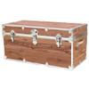 Rhino Trunk & Case Knotty Cedar Chest  Large Storage Box, Coffee Table, End of Bed Trunk or Entryway Storage Bench  32"x18"x14" USA-Made, Furniture Grade, Heirloom Aesthetic  Strong and Secure view 1