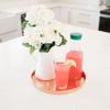 Achla Designs Round Tray, 12", Copper view 3