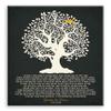 11x14 Mounted Canvas Art Print - Personalized Thank You Gift for Parents Mother of Bride Years I Had Been Searching Family Wedding Poem Tree Gift - With Gift Wrapping LTC-C1125 view 1