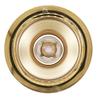 Westbrass Wing Nut Style Large Kitchen Sink Basket Strainer, 2 Pack, Polished Brass, D2135-01 view 4
