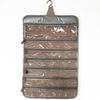 Angelina's Palace Brac Jewelry Hanger Organizer home storage hanger and travel organizer rollup with detachable holders and cover protection (Memory Pewter) view 1