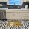 Caroline's Treasures BB1460RUG Longhair Creme Dachshund Spoiled Dog Lives Here Machine Washable Memory Foam Mat, Bathroom Rug, Non-Slip Bath Mat, Durable Thick Washable Rugs for Kitchen, Bathroom Quic view 3