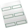 Double Line Border Printable Place Cards, Hunter Green, Set of 60 (10 Sheets), Laser & Inkjet Compatible - Wedding, Party, Dinner, and Special Events - Made in the USA view 3