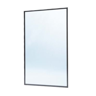Metro Screenworks Framed Tempered Glass Panel for Porch & Patio Panels, Outdoor Enclosures, (24-1/2" x 6-1/4", Bronze) Enclose Your Porch with Tempered Glass Panels - Glass Panel Replacement