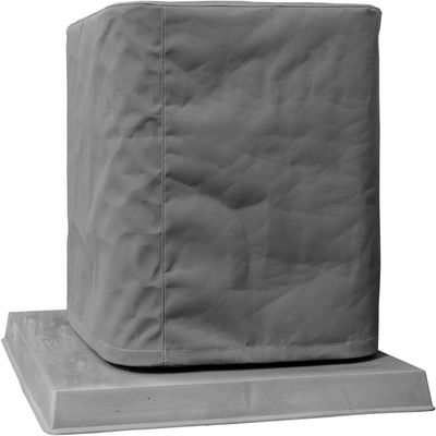 SugarHouse Outdoor Air Conditioner Cover - Premium Marine Canvas - Made in The USA - 7-Year Warranty - 32" x 36" x 38" - Gray