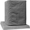 SugarHouse Outdoor Air Conditioner Cover - Premium Marine Canvas - Made in The USA - 7-Year Warranty - 32" x 36" x 38" - Gray view 1