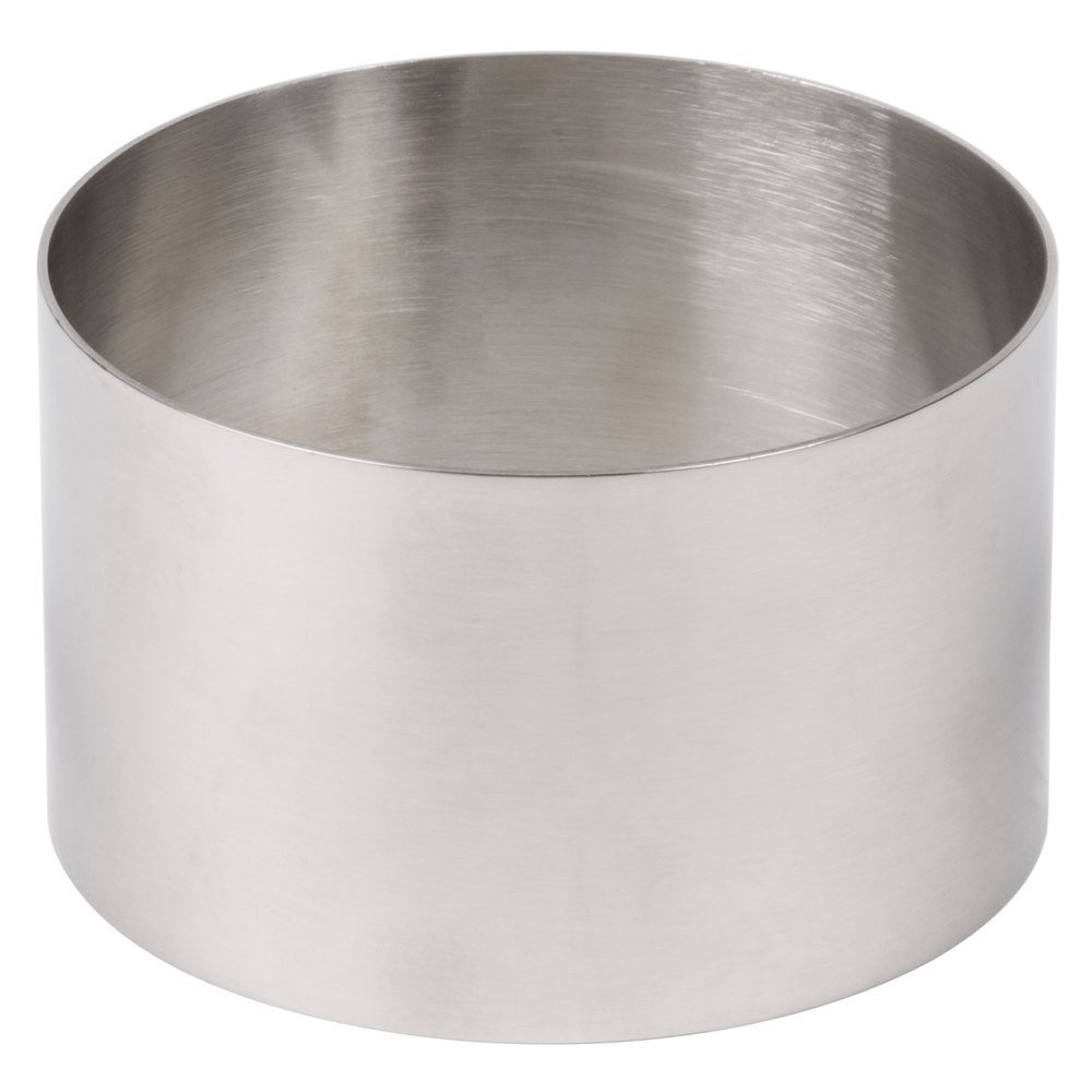 3.5"D x 2" H Stainless steel food rings/molds (100)