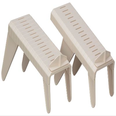 Inomata Chemical 3700 Shoe Holder, Slim, Adjustable Height, Ivory