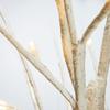 Birch Tree On Metal Base - Indoor/Outdoor 48 LEDs - 47" High view 2